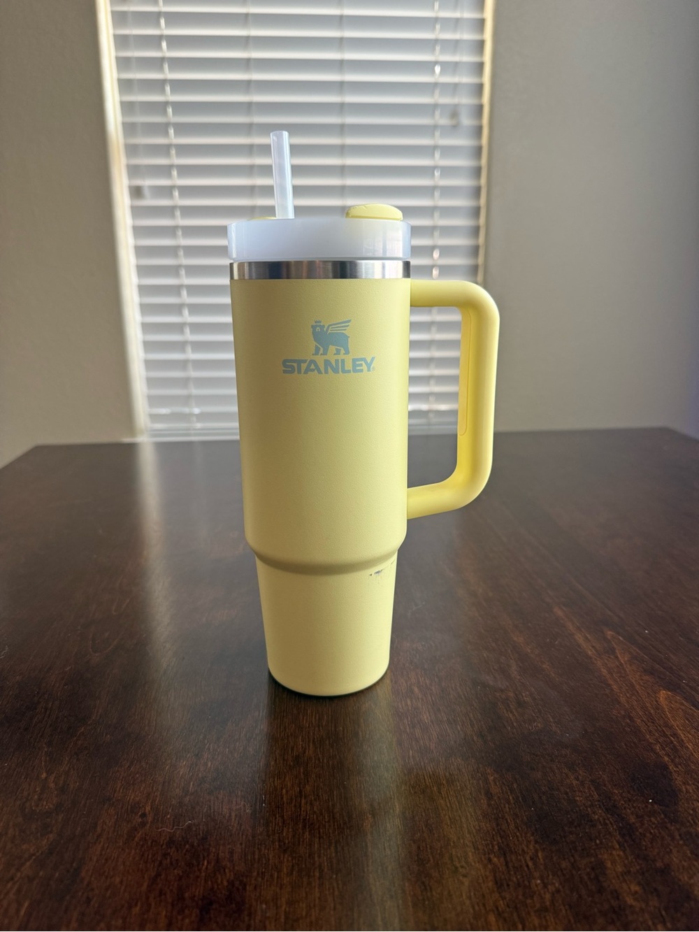 Stanley Yellow Insulated Travel Mug with Handle
